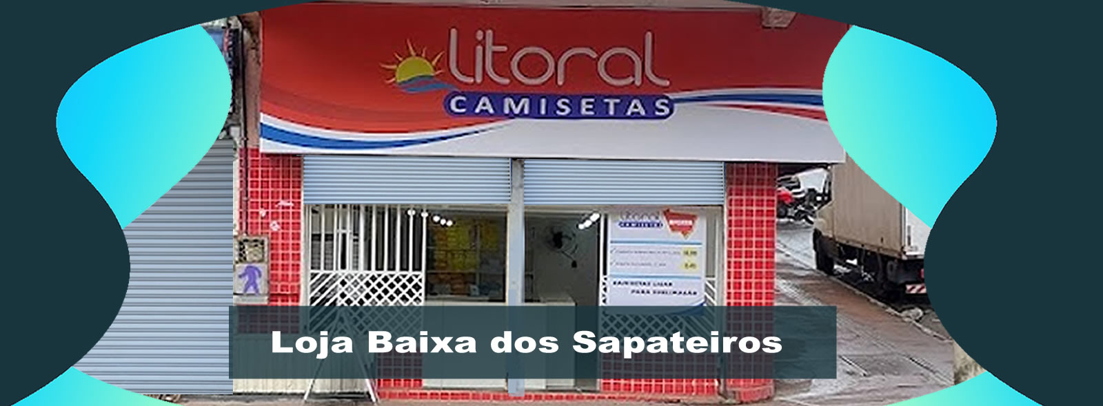 Loja de camisetas em Salvador